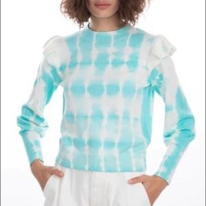 Generation Love Colette Turquoise Tie Dye Sweater New NWT Reg $225